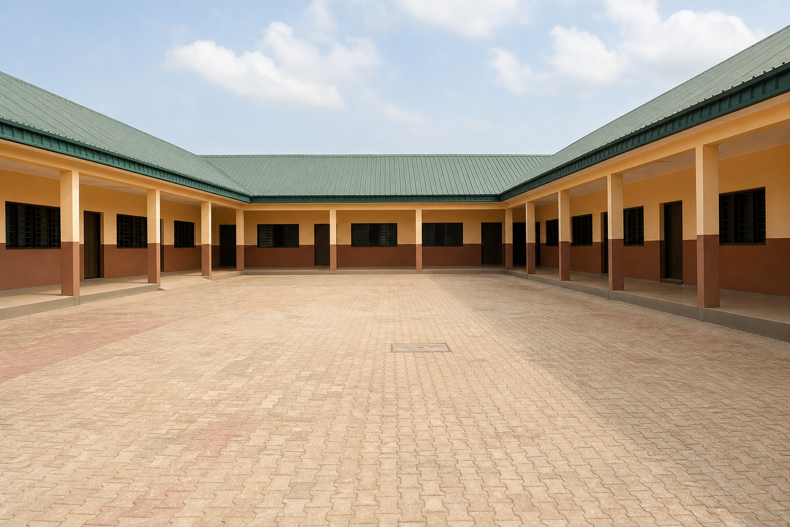 Completed institutional block